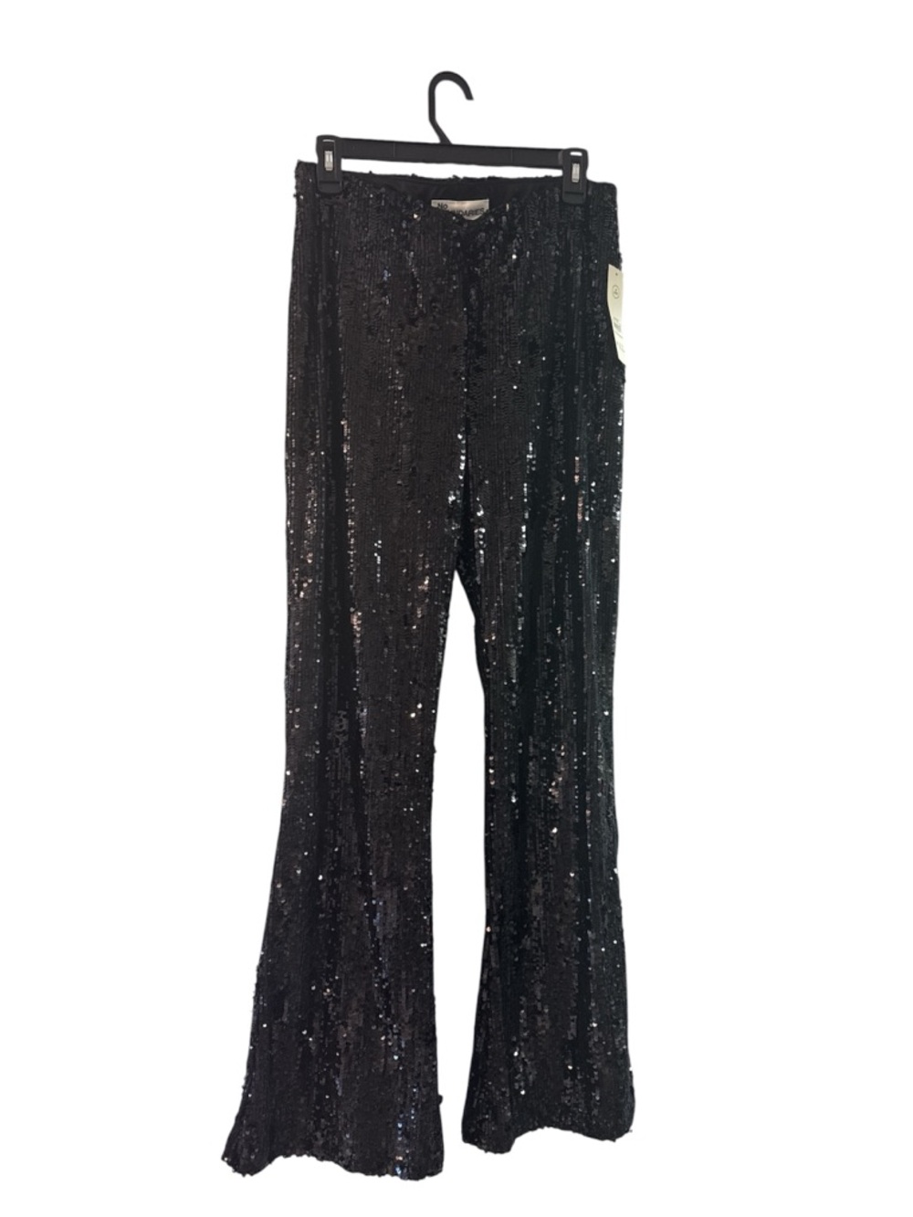 No Boundaries Black Sequin Top